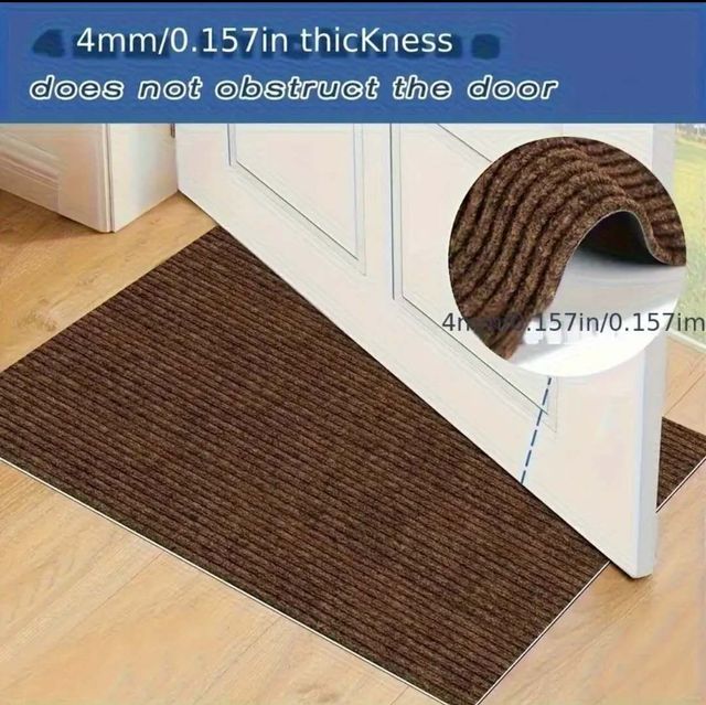 Alfombra Gris Claro 40x60cm