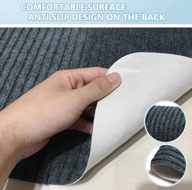 Alfombra Gris Claro 40x60cm