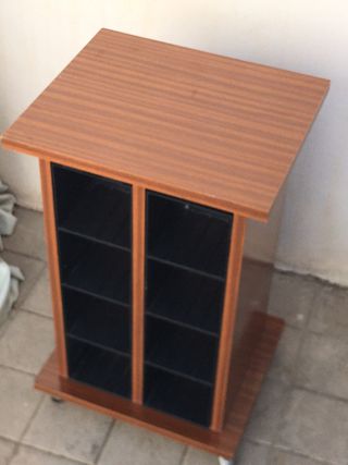Mueble Archivador CD madera robusto