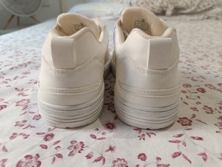 Zapatillas BeFamboyant veganas blancas 42