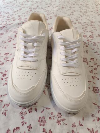 Zapatillas BeFamboyant veganas blancas 42
