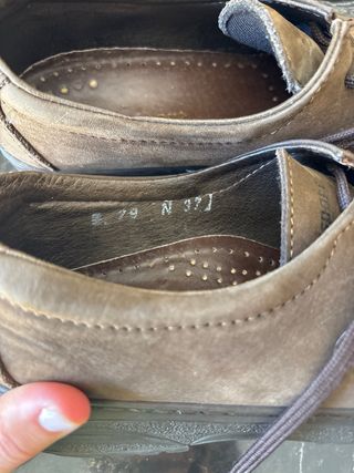 Scarpe vintage marroni