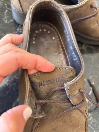 Scarpe vintage marroni