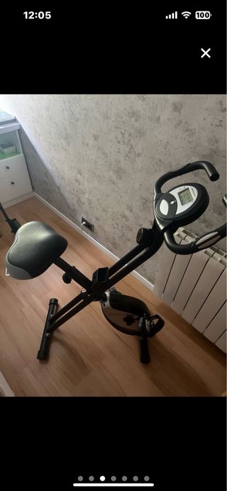 Bicicleta estática Ultrasport plegable
