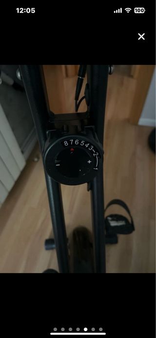 Bicicleta estática Ultrasport plegable