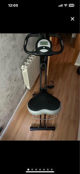 Bicicleta estática Ultrasport plegable