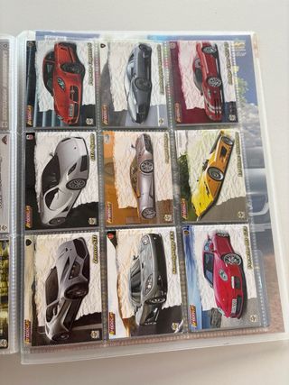 Álbum cromos coches Atodogas