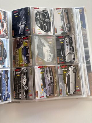 Álbum cromos coches Atodogas