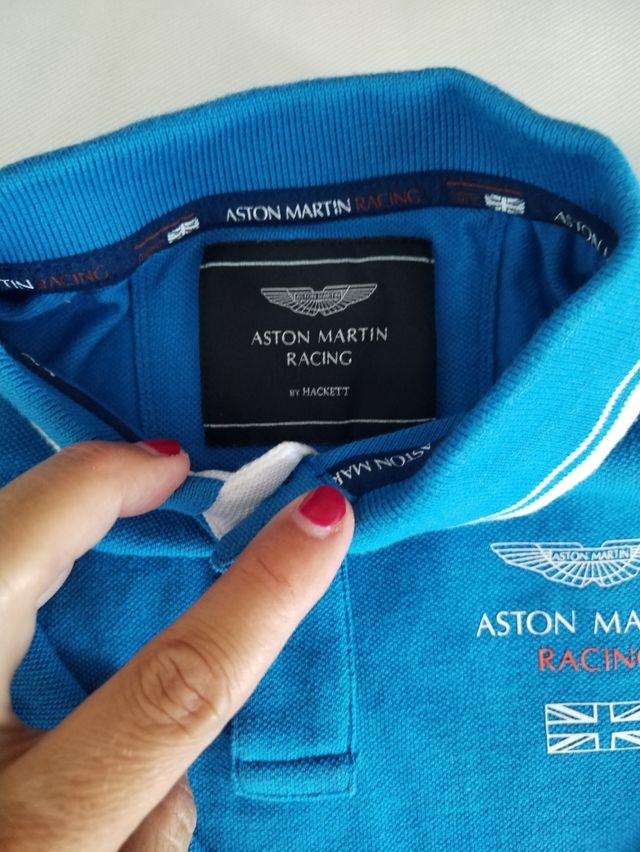 Lote 2 prendas niño: Polo Aston Martin Hackett