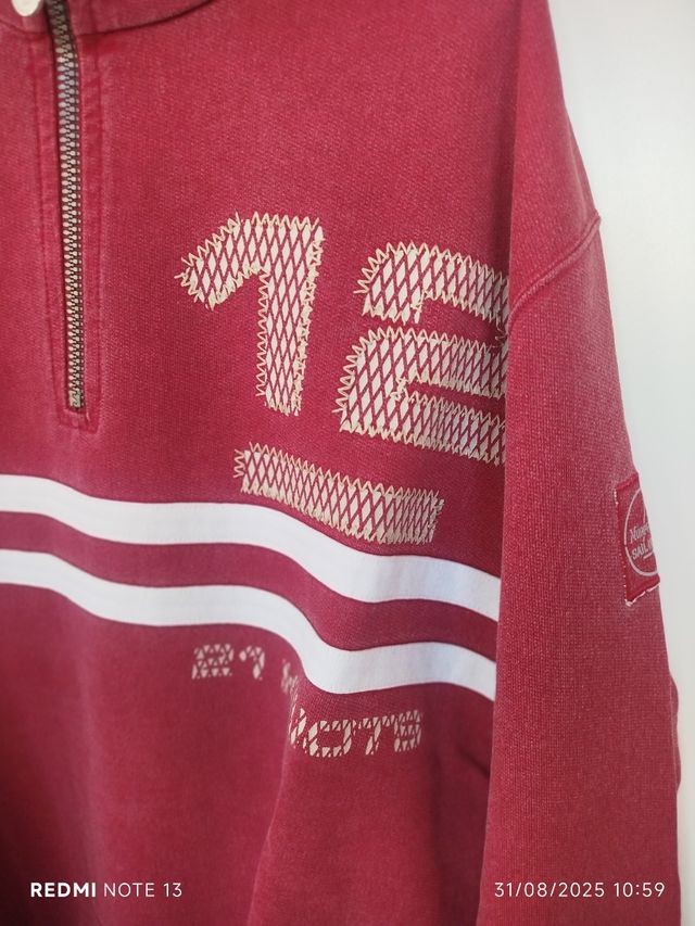 Felpa Sailmakers Murphy rossa