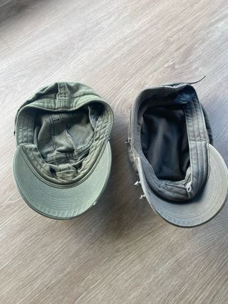 Gorras boinas adolescente verde militar 