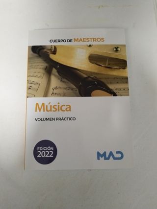 Cuerpo de Maestros. Música. Volumen Práctico