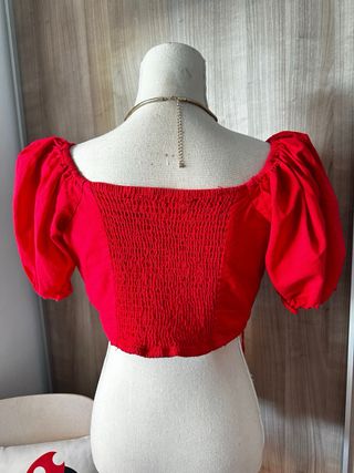 Top rojo - Blusa roja
