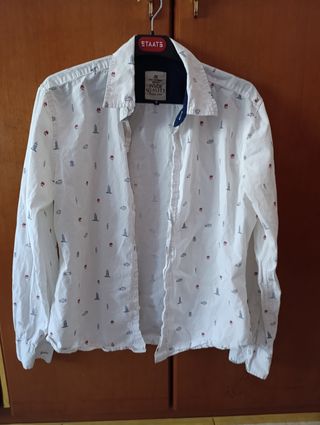 Camisa blanca caballero M
