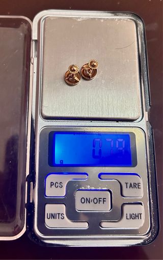 Pendientes oro 18k