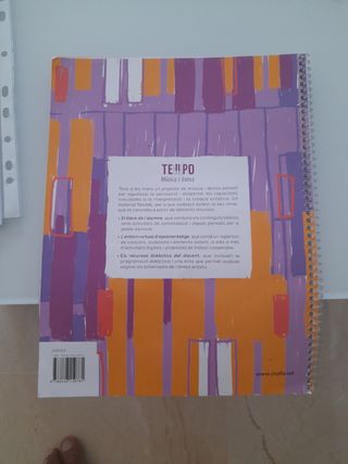 Música i dansa. 4 Primària. Tempo