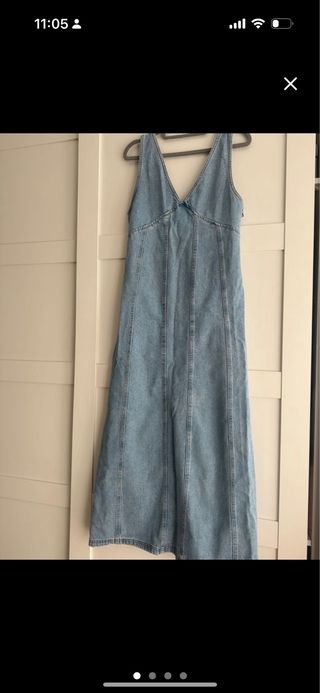 Vestido vaquero largo