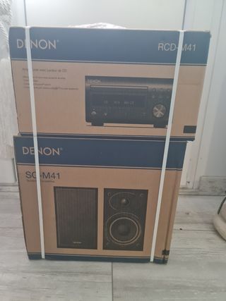 Denon RCD-M41 y SC-M41: Sistema de audio nuevo