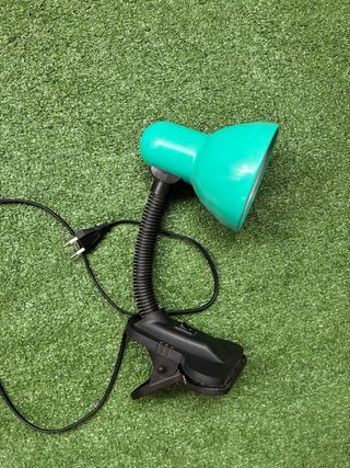 Lámpara de escritorio con pinza - Teal