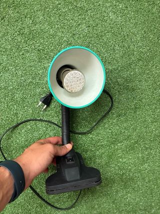 Lámpara de escritorio con pinza - Teal