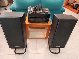 Equipo completo Pioneer estéreo casettes, vintage