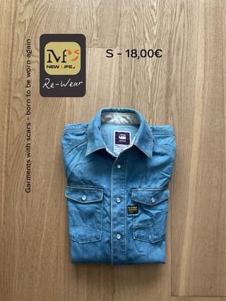 Camisa manga larga de hombre de G-Star Raw (S)