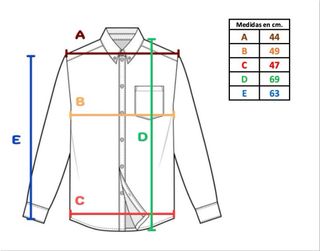 Camisa manga larga de hombre de G-Star Raw (S)