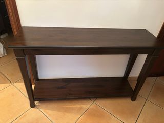 Consola madera marrón