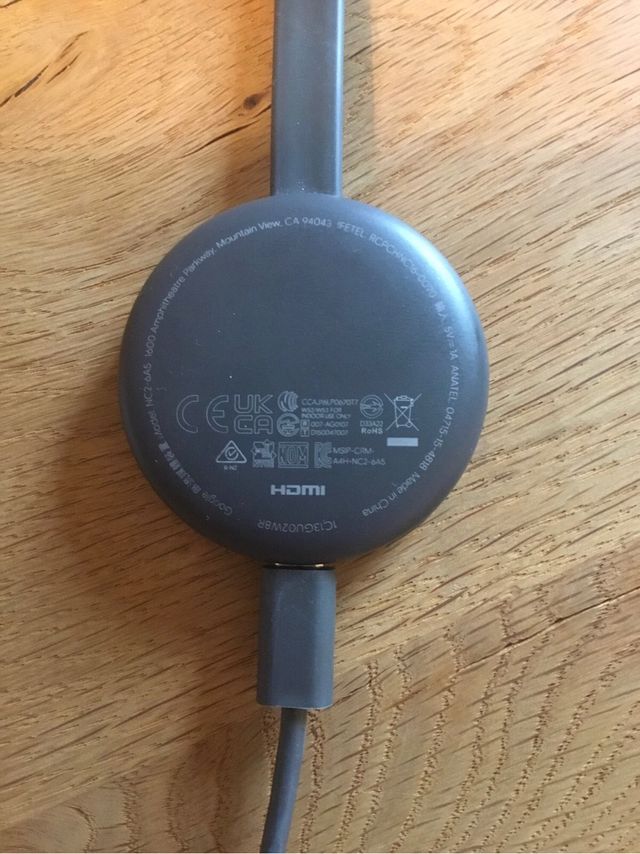 Google Chromecast 3
