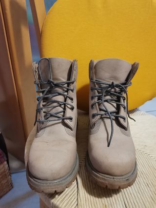 Timberland Scarponcini Beige 35