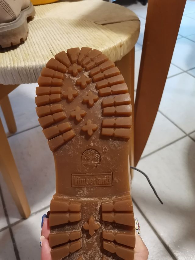 Timberland Scarponcini Beige 35