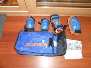 Protecciones patines Decathlon niño