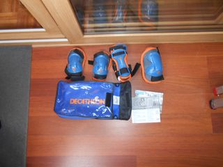 Protecciones patines Decathlon niño