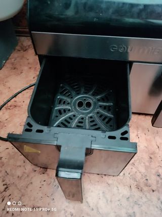 Freidora Courmia doble cesta