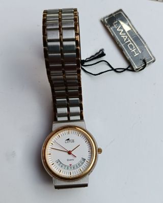 Reloj Lotus Vintage Dorado Plata
