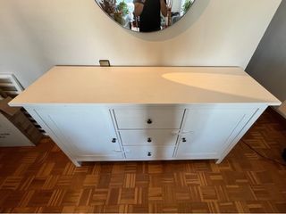 Mueble aparador blanco madera de IKEA / HEMNES