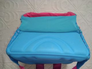 Zaino bimba rosa e azzurro