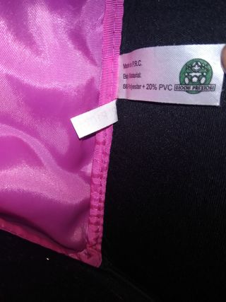 Zaino bimba rosa e azzurro