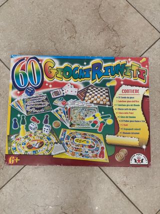 Gioco da Tavolo – 60 Giochi Riuniti + Omaggio