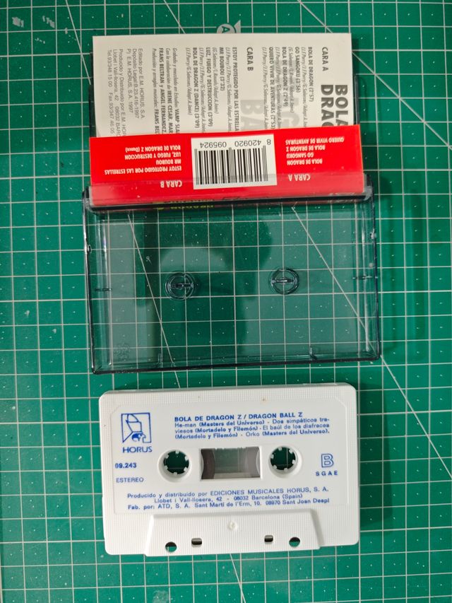 Cassete Dragon Ball Z