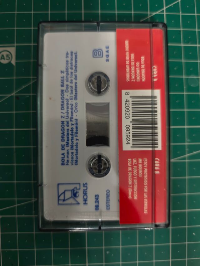 Cassete Dragon Ball Z