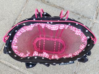 Cesta bici niña Basil rosa