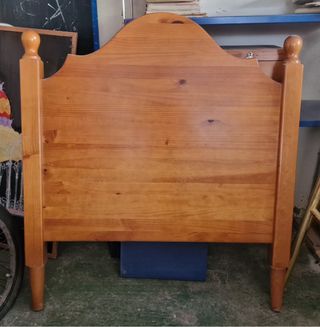 Cabecero madera maciza 90cm