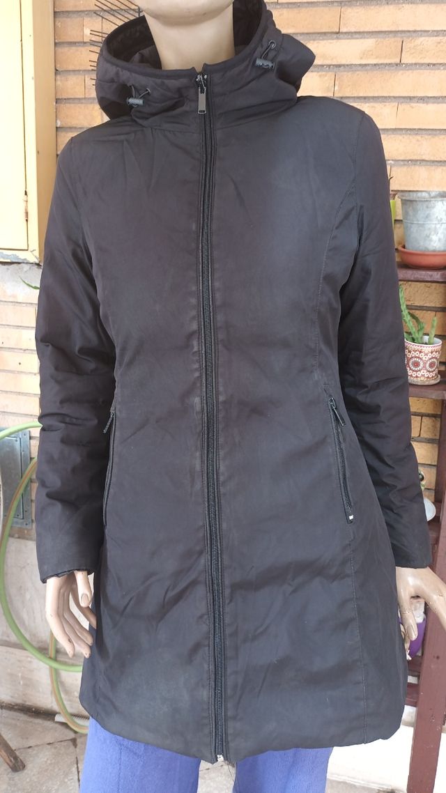 Piumino nero donna tg S