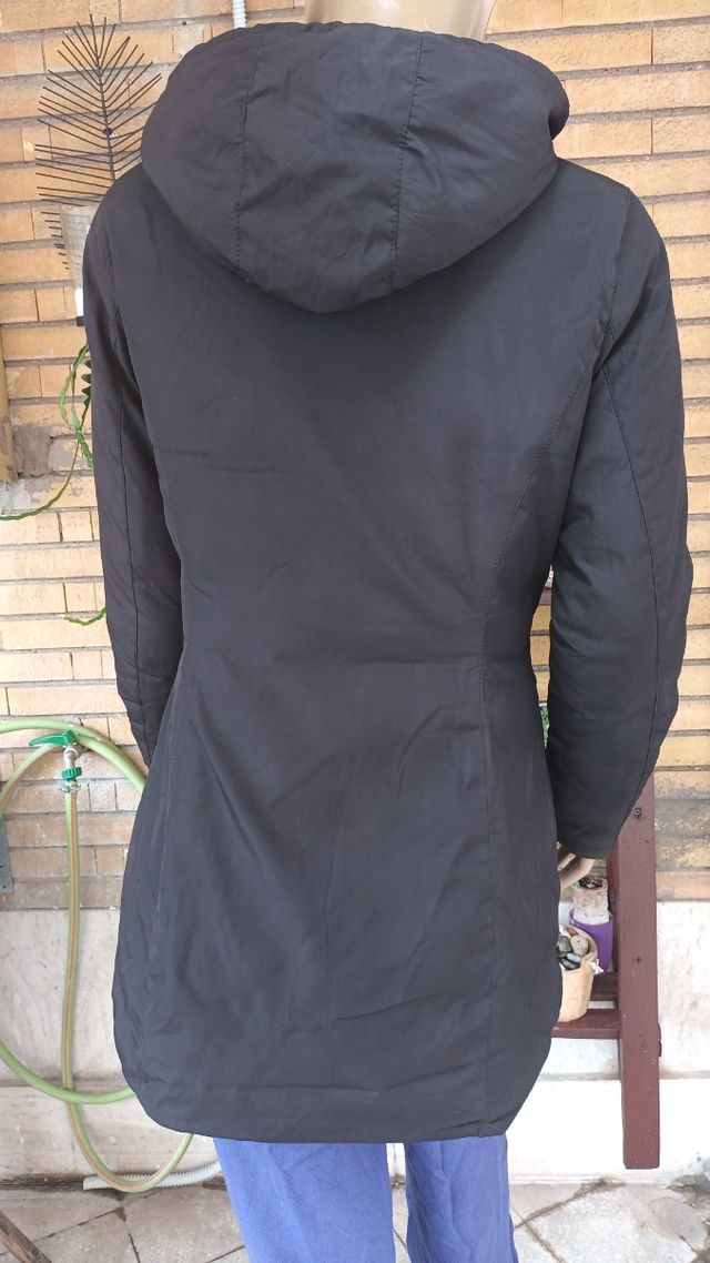 Piumino nero donna tg S