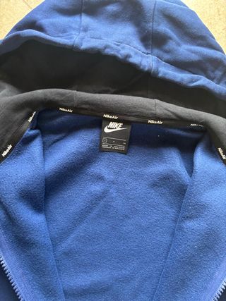 Felpa Nike Air Uomo Blu Grigio