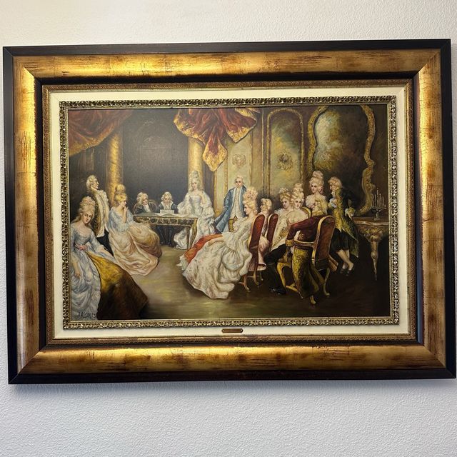 Cuadro al óleo - J.Alcaraz