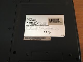 Portátil Amilo A7640w - Fujitsu Siemens