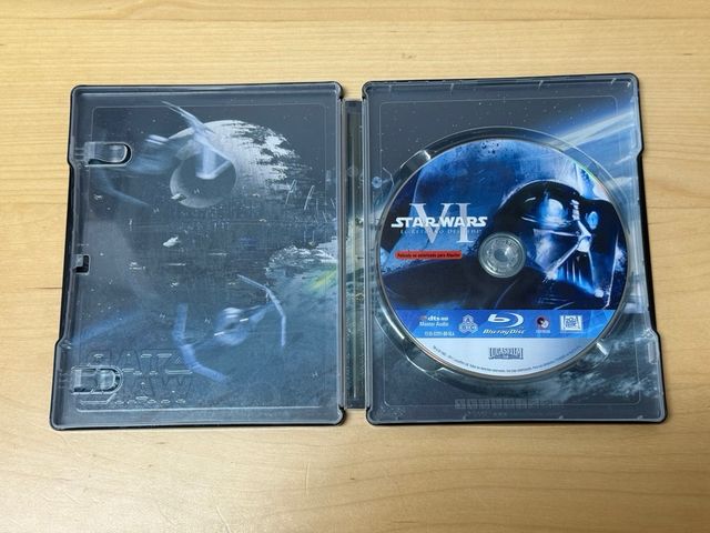 Blu-ray Trilogía Star Wars - Edición Metálica