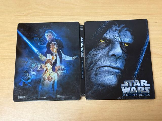 Blu-ray Trilogía Star Wars - Edición Metálica